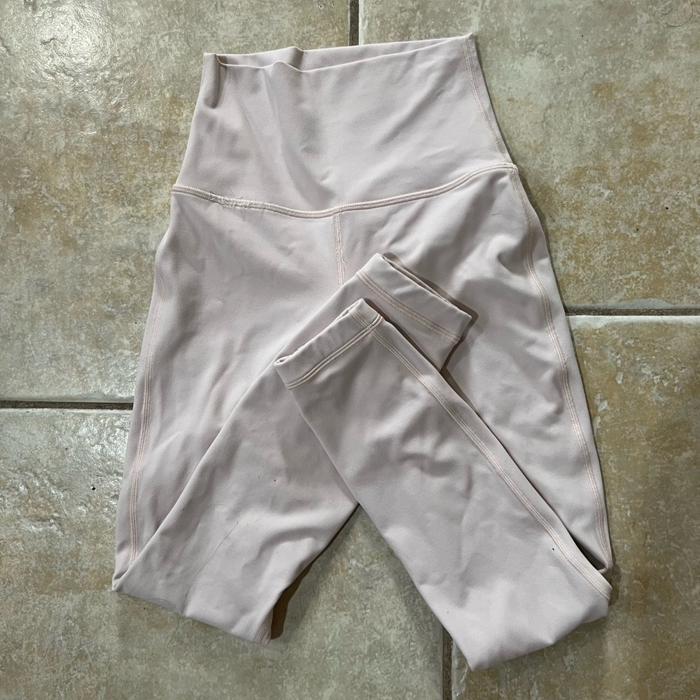 Lululemon pinkish nude leggings